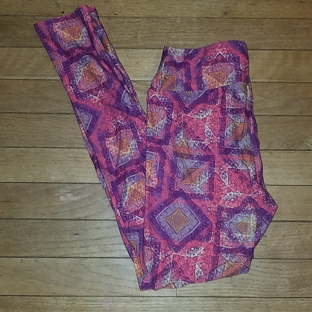LuLaRoe women's leggings OS EUC
